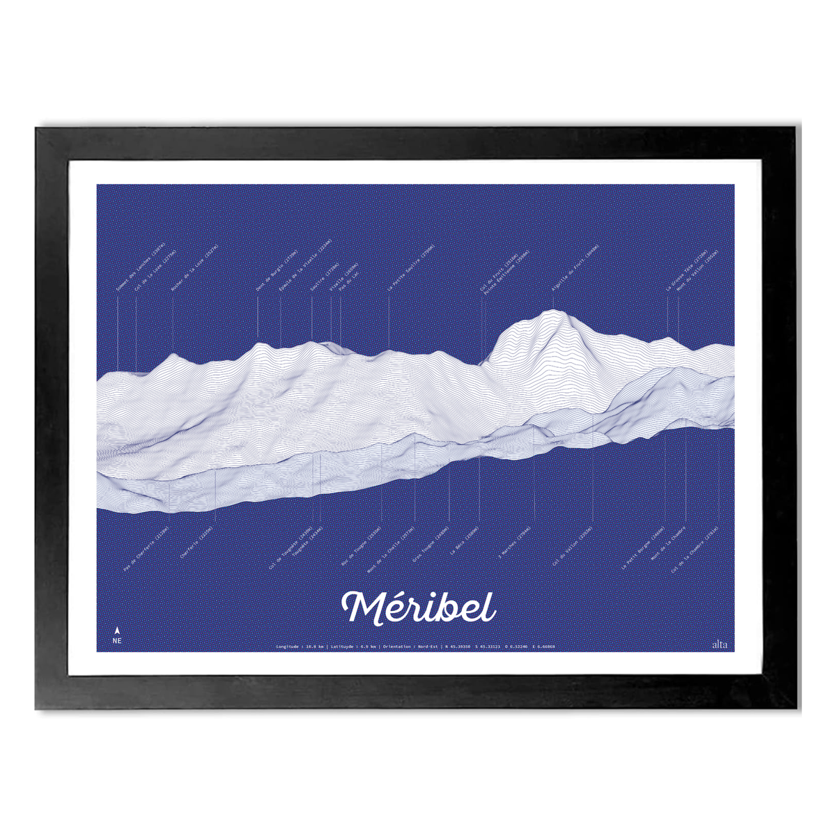 Les crêtes de Méribel